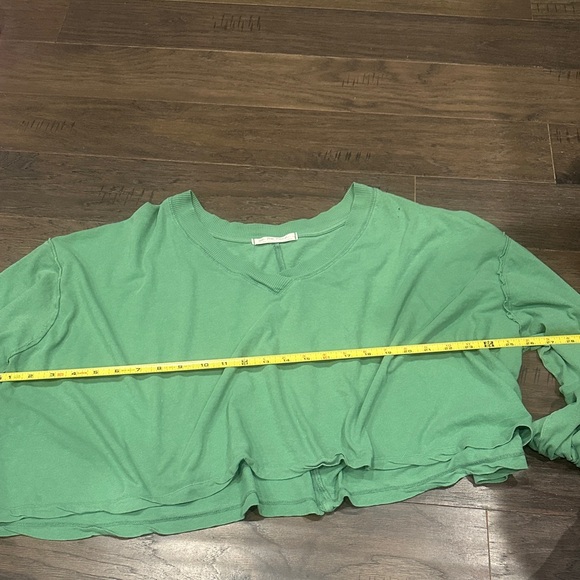 We The Free Green V-Neck Tee - Picture 12 of 14